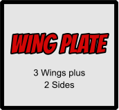 wING PLATE 3 Wings plus 2 Sides