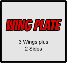 wING PLATE 3 Wings plus 2 Sides